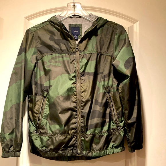 GAP Other - Gap Boys Camo Rain Jacket